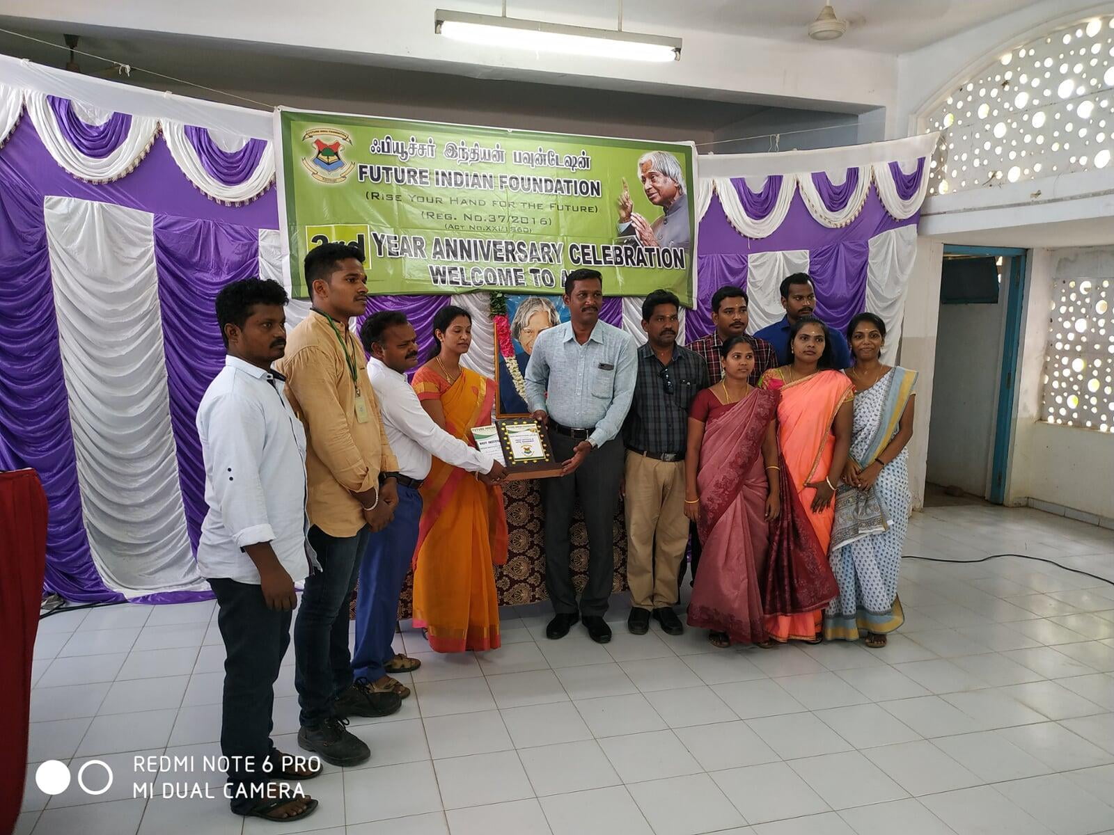 Future Indian Foundation 3rd year Anniversary celebration